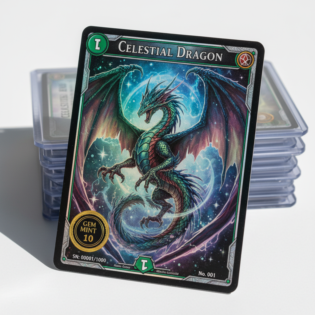 trading cards condition