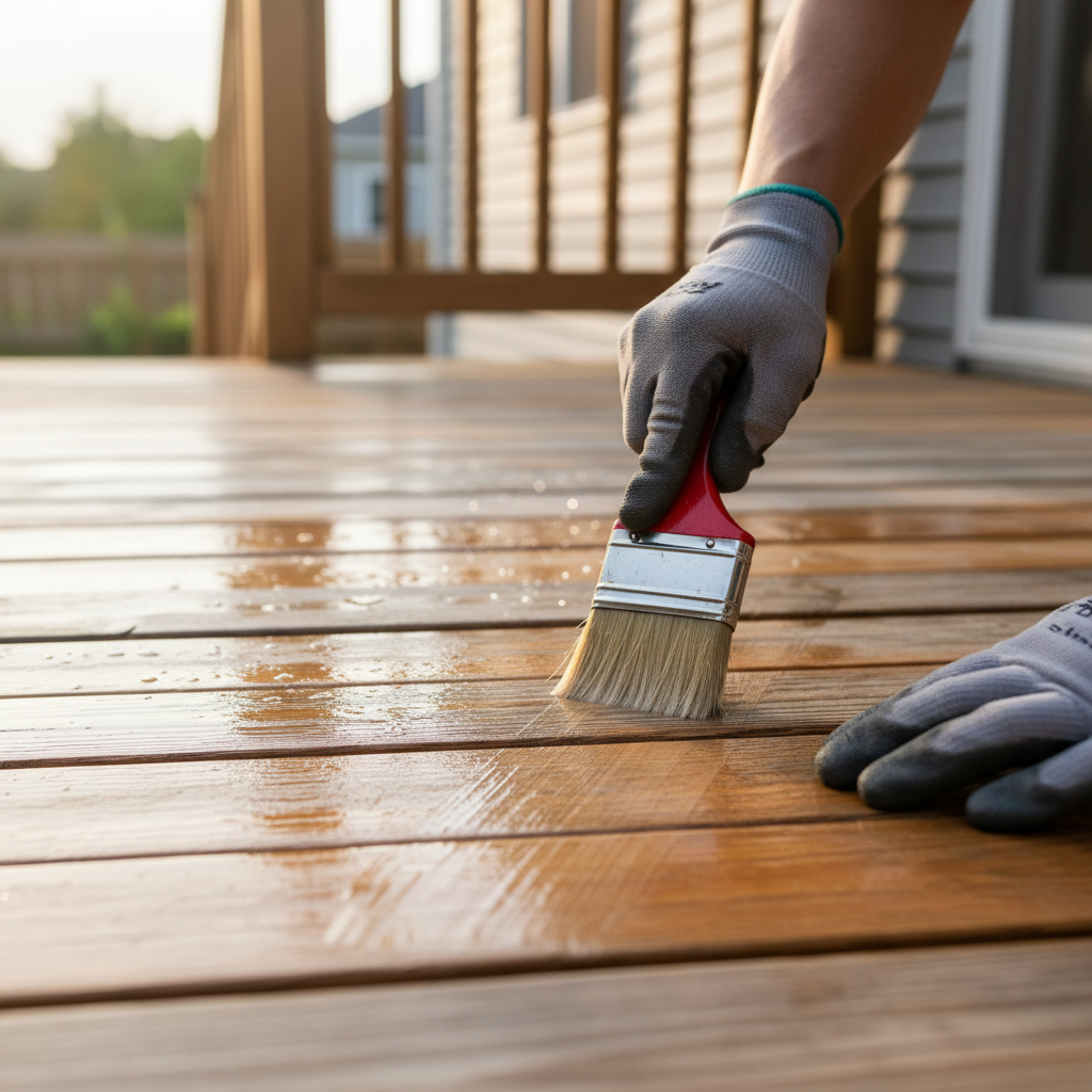deck sealing