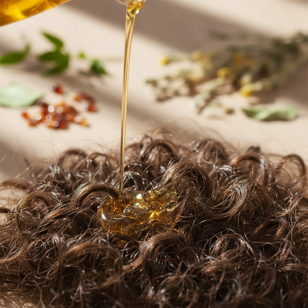 essential oils hair
