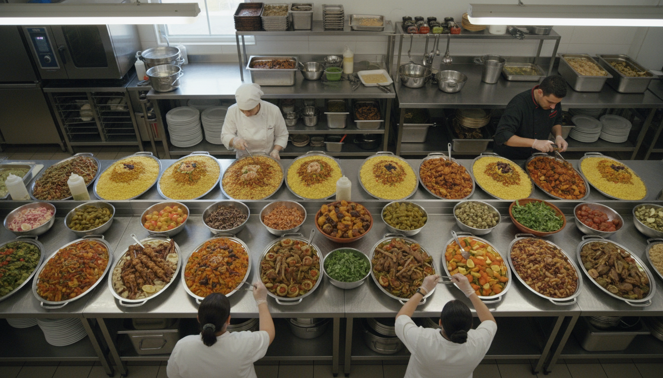 catering food