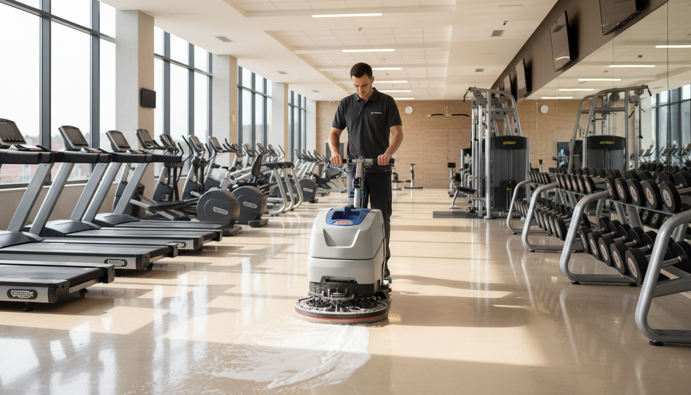 gym cleaning