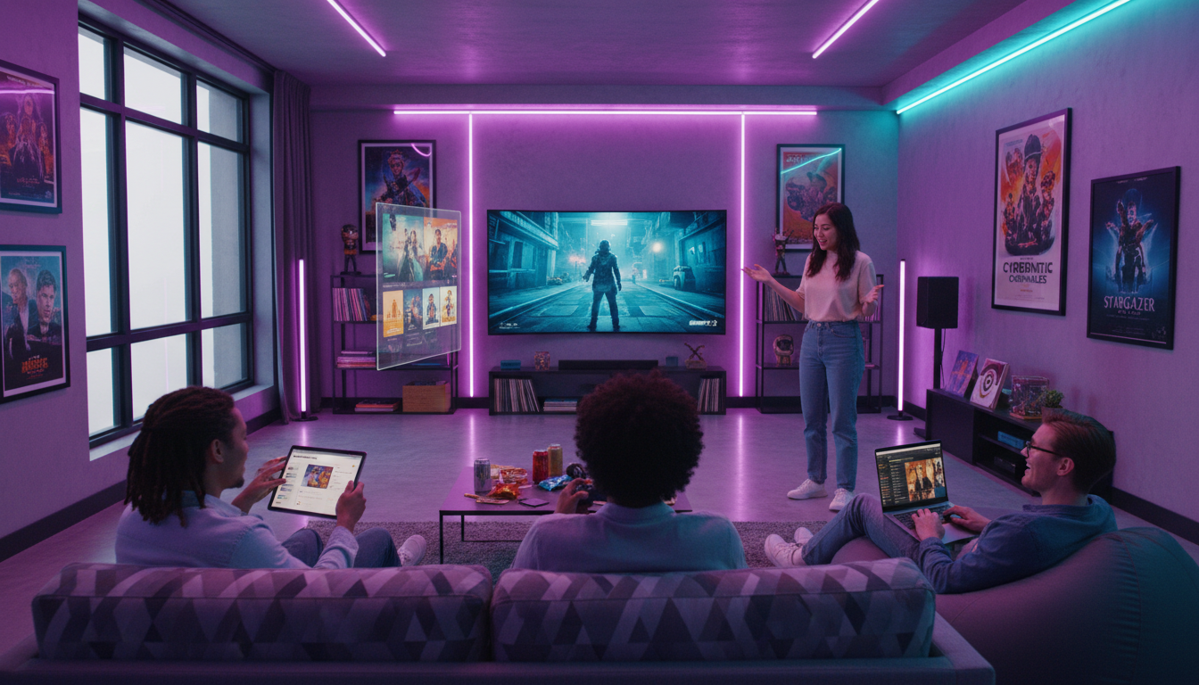 entertainment area