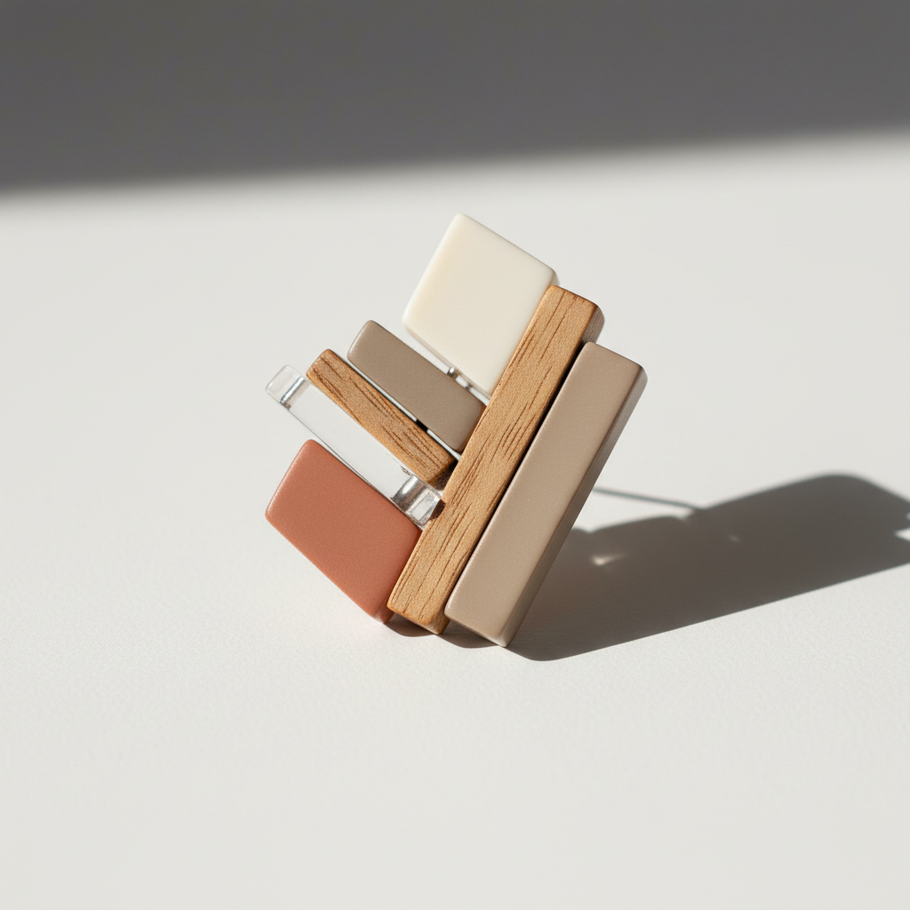 geometric earrings