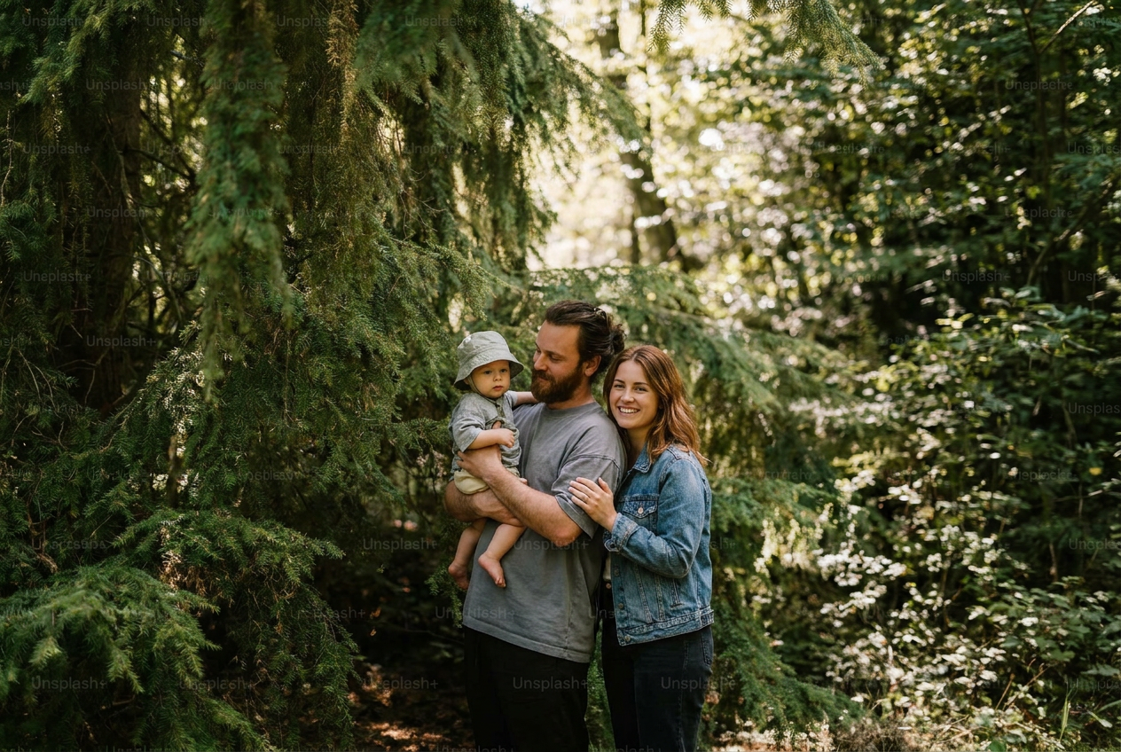 young family