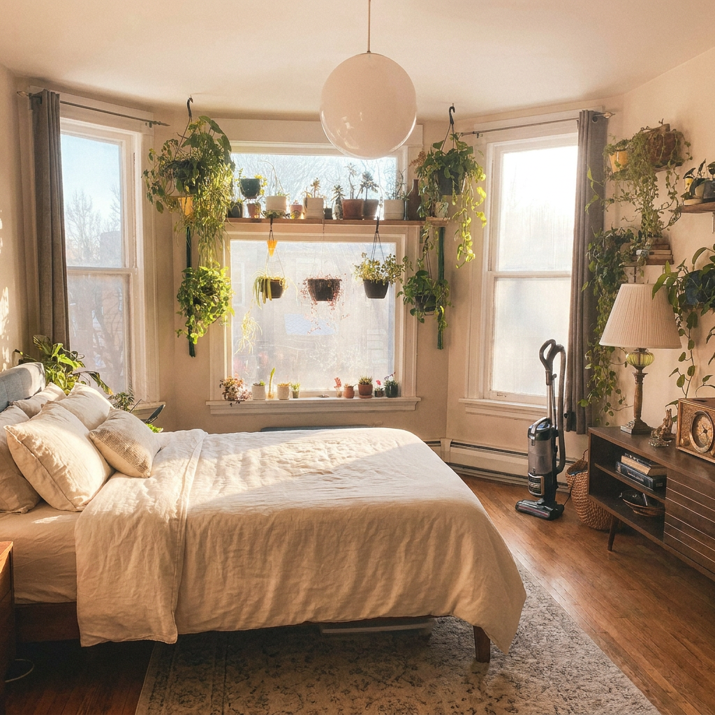 clean tidy bedroom
