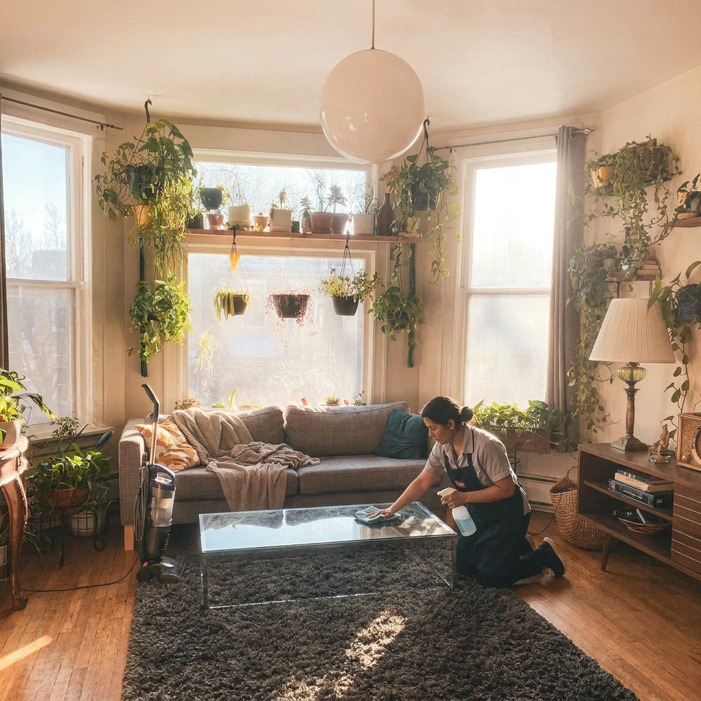 indoor cleaning