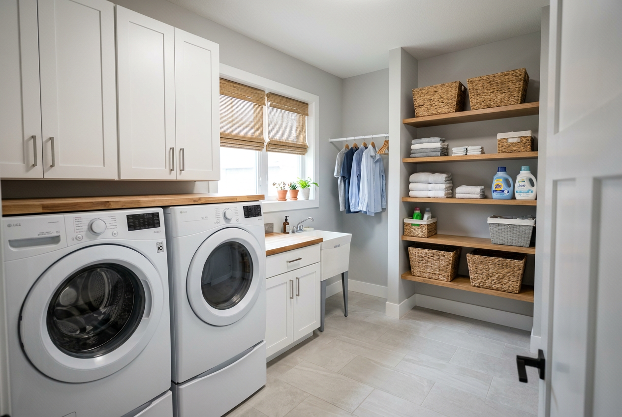 organized laundry