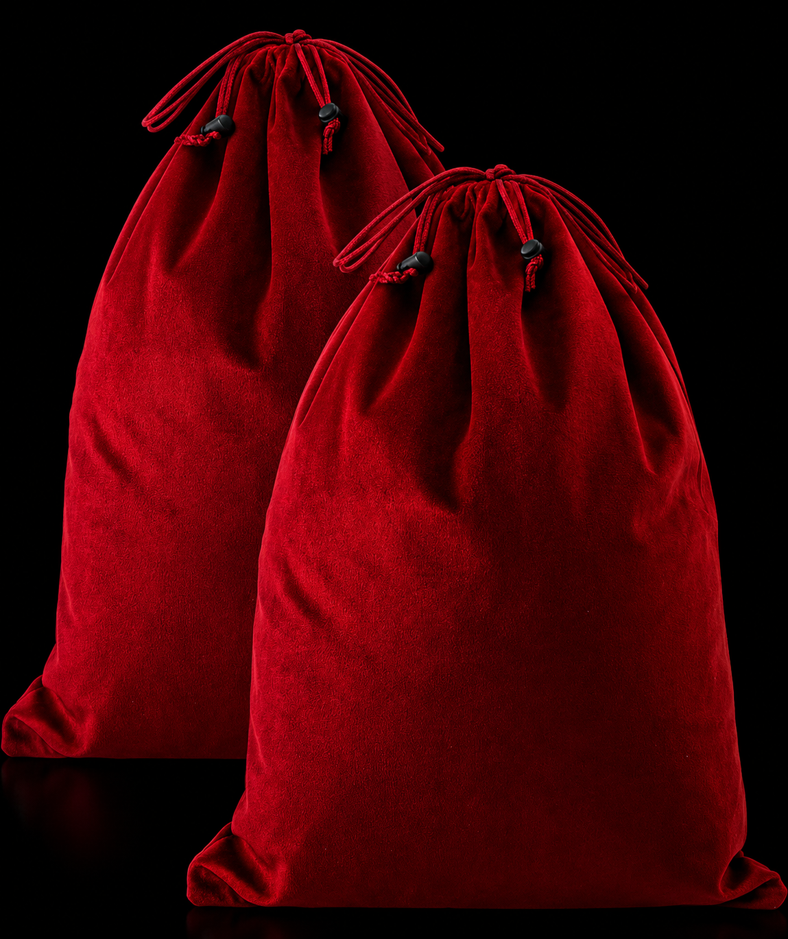 Velvet shoe bags